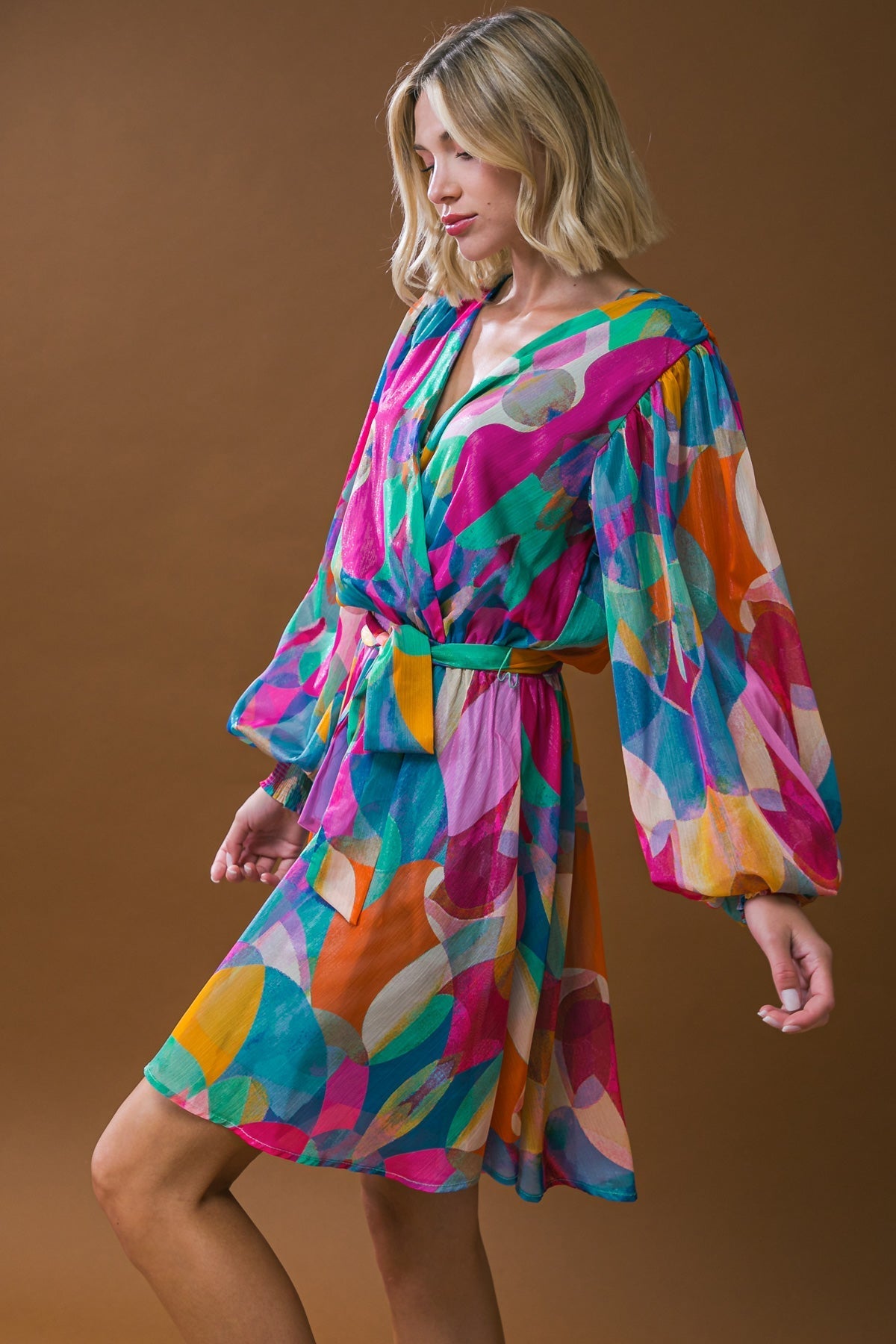 LOVE ME TONIGHT WOVEN MIDI DRESS Flying Tomato